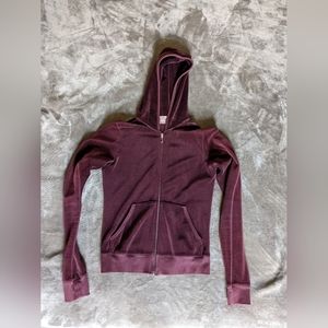 Juicy Couture Velour Hooded Zip up